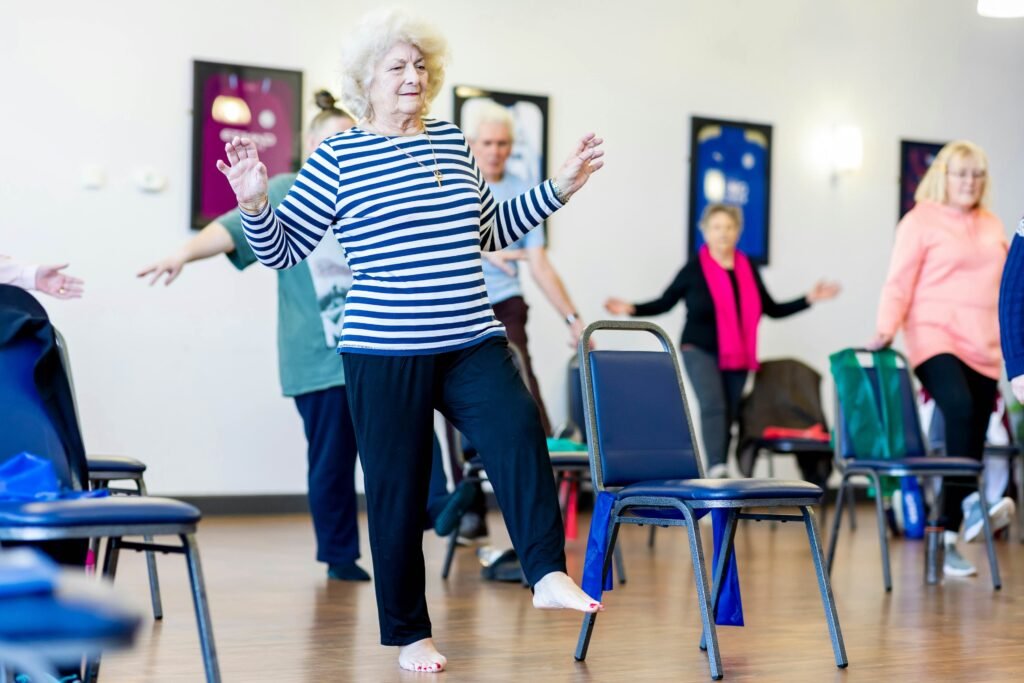 simple balance exercises for seniors